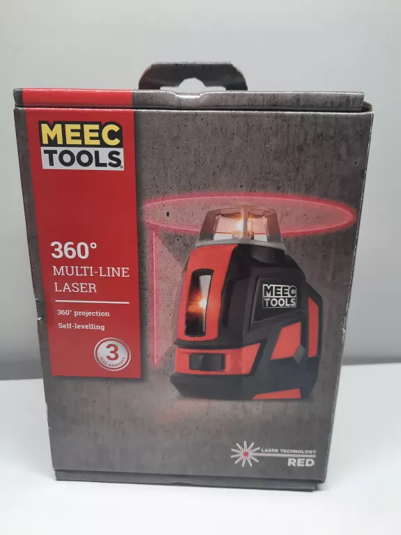 LASER KRZYŻOWY MEEC TOOLS 20M