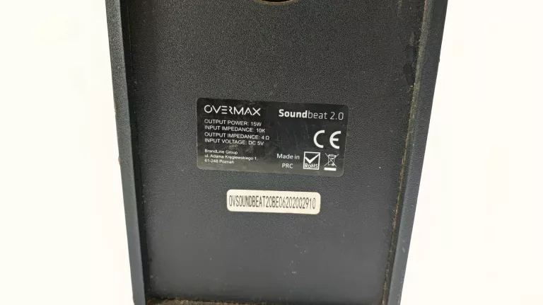 GŁOŚNIK OVERMAX SOUNDBEAT 2.0