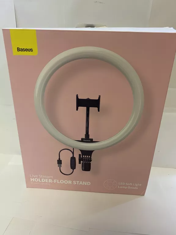 BASEUS LIVE STREAM LAMPA LED - RING DO SELFIE