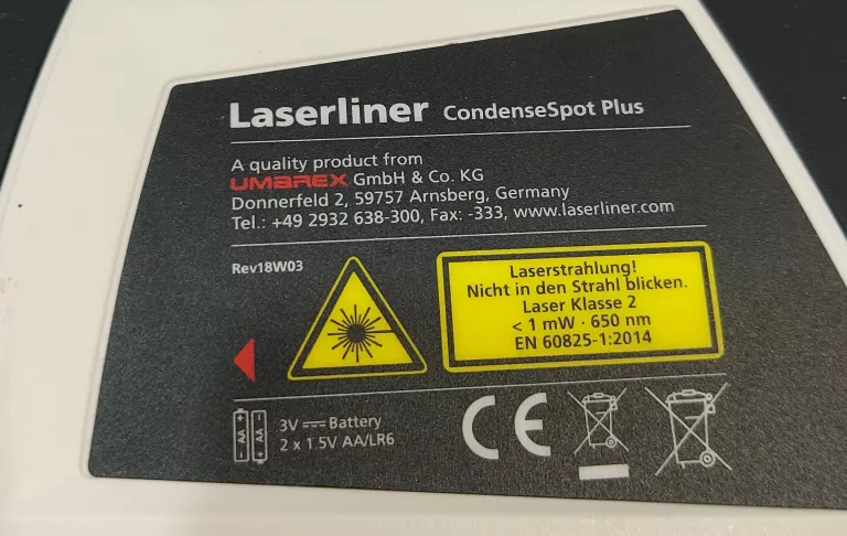 PIROMETR LASERLINER CONDENSESPOT PLUS