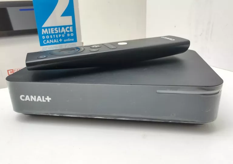 DEKODER CANAL + BOX 4K HY4001 KOMPLET GWARANCJA