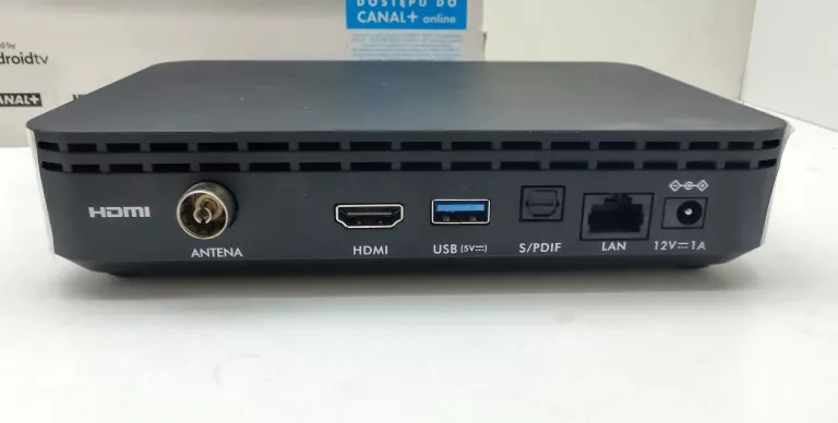 DEKODER CANAL + BOX 4K HY4001 KOMPLET GWARANCJA