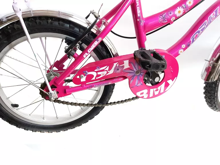 ROWER DZIECIĘCY CARAIMAN FLOWER KOŁA 16"