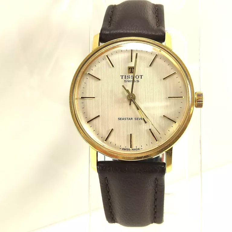 ZŁOTY ZEGAREK TISSOT SEASTAR SEVEN 18K 750