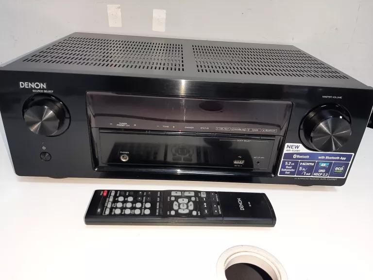 AMPLITUNER DENON AVR-X520BT 5.2 CZARNY + PILOT