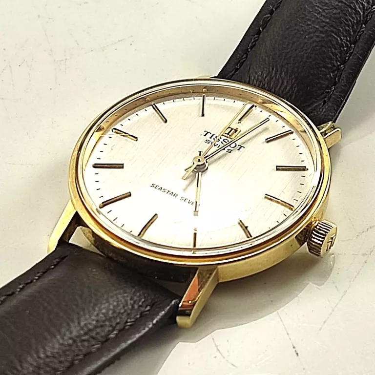 ZŁOTY ZEGAREK TISSOT SEASTAR SEVEN 18K 750
