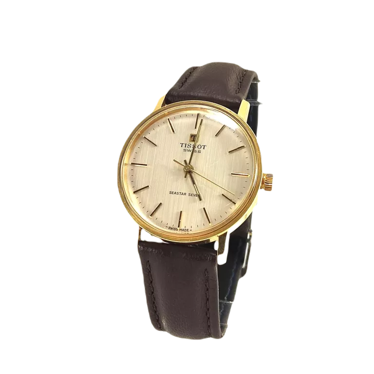 ZŁOTY ZEGAREK TISSOT SEASTAR SEVEN 18K 750