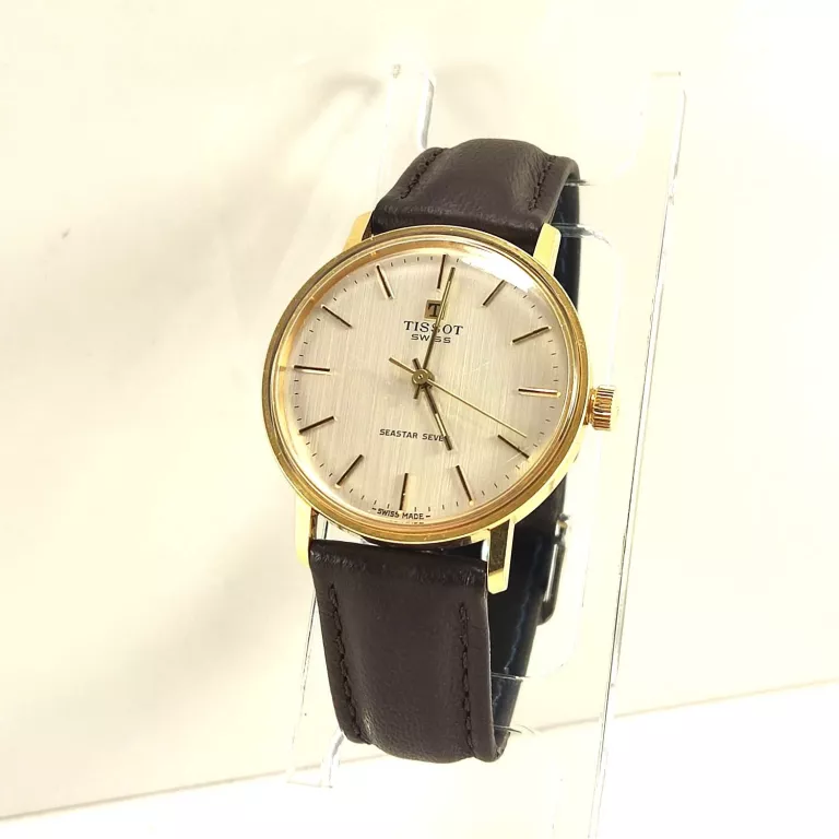 ZŁOTY ZEGAREK TISSOT SEASTAR SEVEN 18K 750