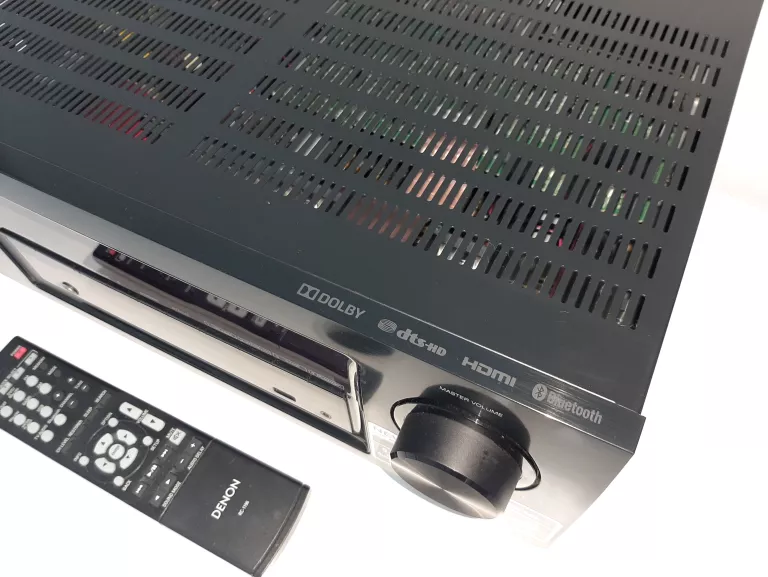 AMPLITUNER DENON AVR-X520BT 5.2 CZARNY + PILOT