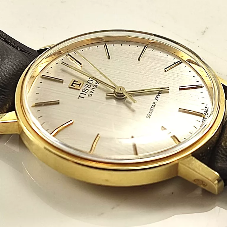 ZŁOTY ZEGAREK TISSOT SEASTAR SEVEN 18K 750