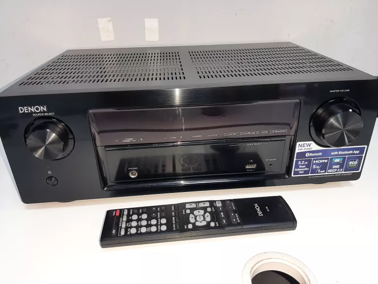 AMPLITUNER DENON AVR-X520BT 5.2 CZARNY + PILOT