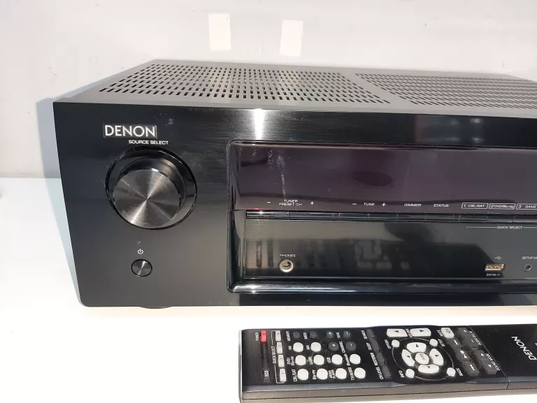AMPLITUNER DENON AVR-X520BT 5.2 CZARNY + PILOT