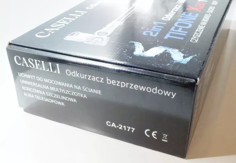 JAK NOWY/ODKURZACZ CASELLI TIFONE X20 TWIN TURBO