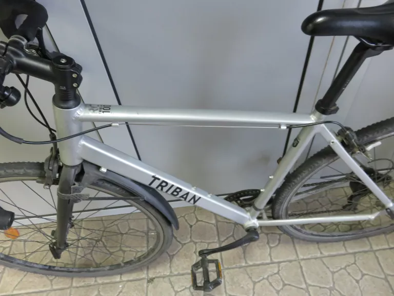 rower-szosowy-triban-rc-100-kolor-szary