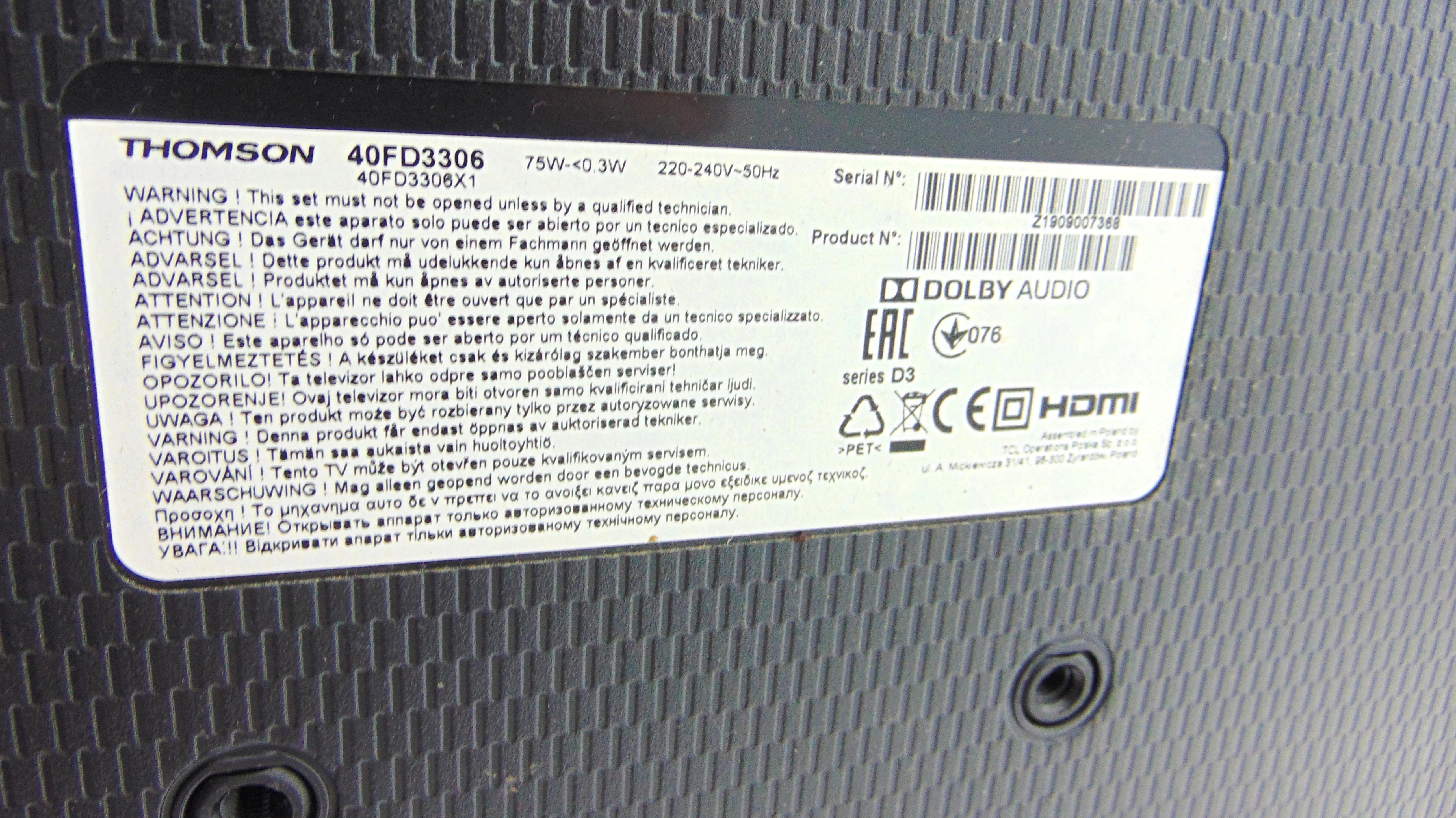 telewizor-thomson-40fd3306-kod-producenta-40fd3306