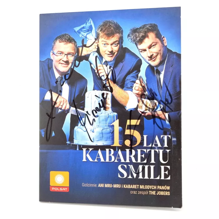 DVD 15 LAT KABARETU SMILE Z AUTOGRAFAMI
