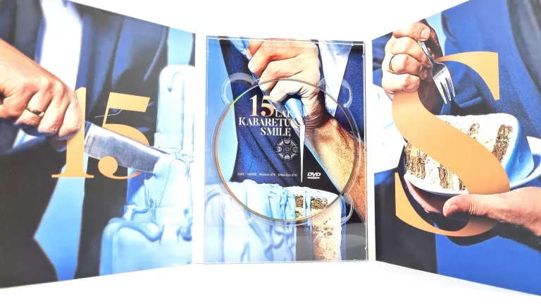 DVD 15 LAT KABARETU SMILE Z AUTOGRAFAMI