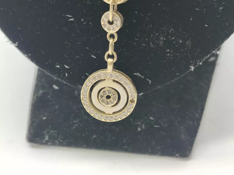 ZŁOTY ŁANCUSZEK BVLGARI 12,47 G, P 585