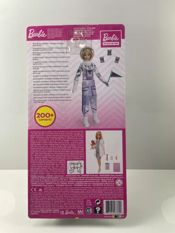 LALKA BARBIE ASTRONAUTKA MATTEL