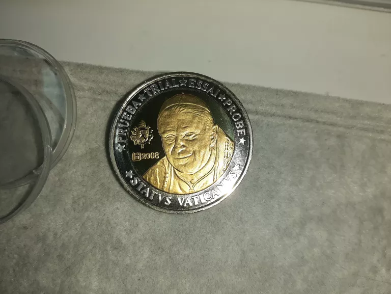 MEDAL KOLEKCJONERSKI PAPIEŻ JAN PAWEŁ II TRIAL 10