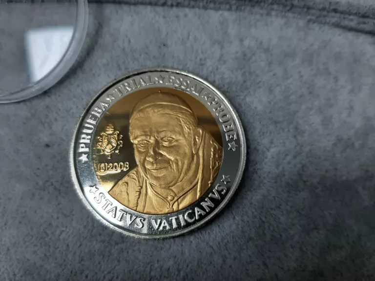 MEDAL KOLEKCJONERSKI PAPIEŻ JAN PAWEŁ II TRIAL 10