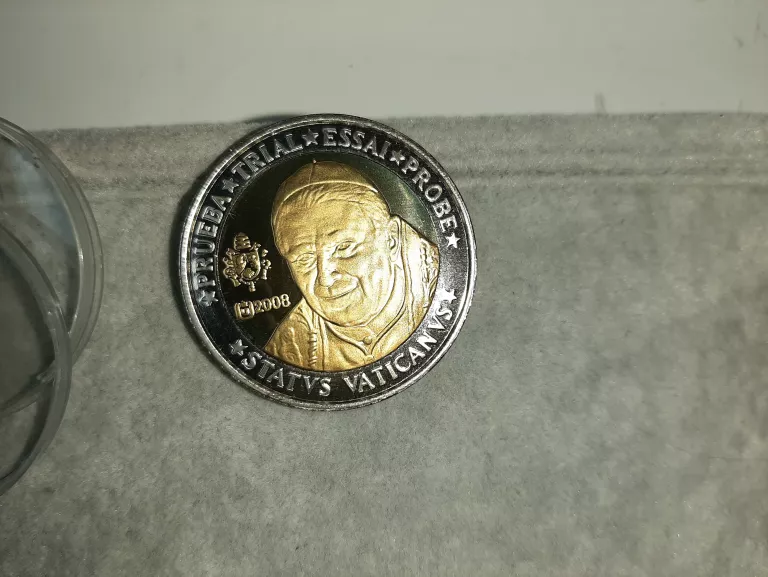 MEDAL KOLEKCJONERSKI PAPIEŻ JAN PAWEŁ II TRIAL 10