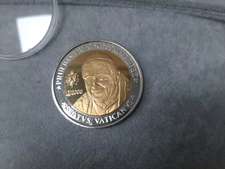 MEDAL KOLEKCJONERSKI PAPIEŻ JAN PAWEŁ II TRIAL 10