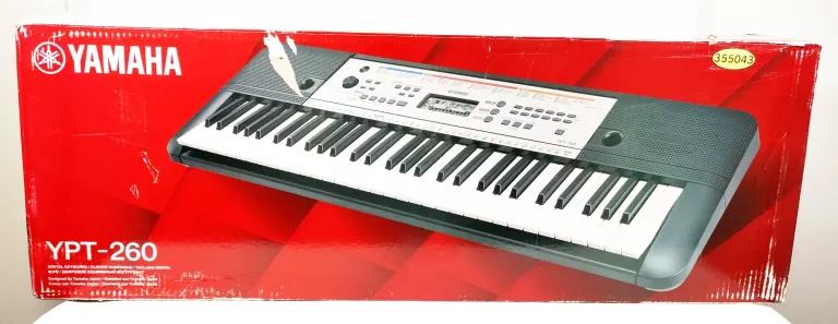 KEYBOARD YAMAHA YPT-260 KOMPLET!
