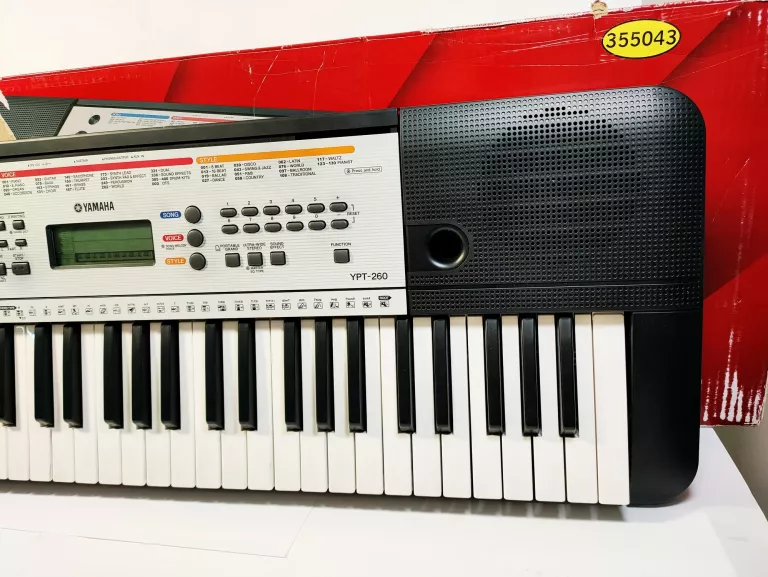 KEYBOARD YAMAHA YPT-260 KOMPLET!