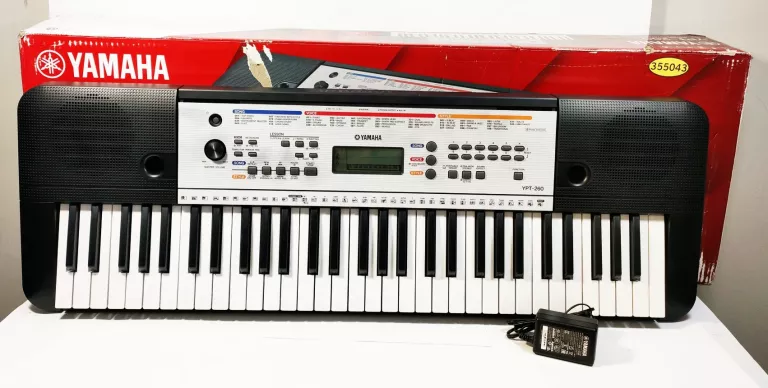 KEYBOARD YAMAHA YPT-260 KOMPLET!