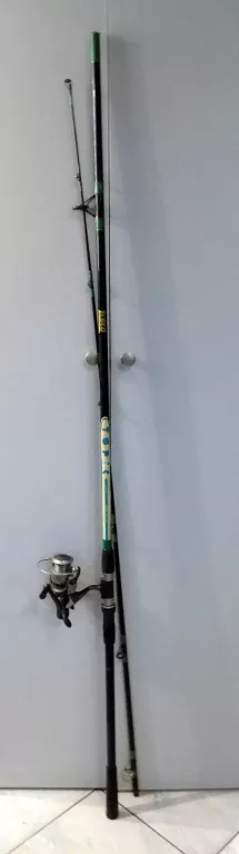 WĘDKA ZEBCO TOPIC CARP CARBO-TECH 330 + KOŁOWROTE