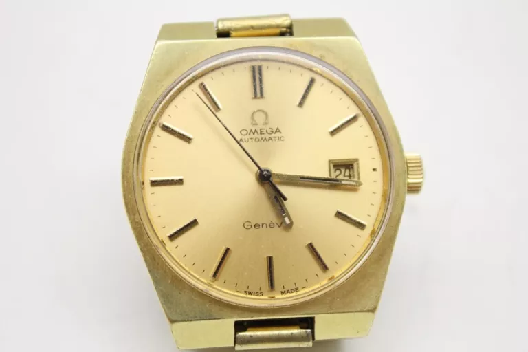 ZEGAREK OMEGA AUTOMATIC GENEVE 1181/84 POZŁACANY