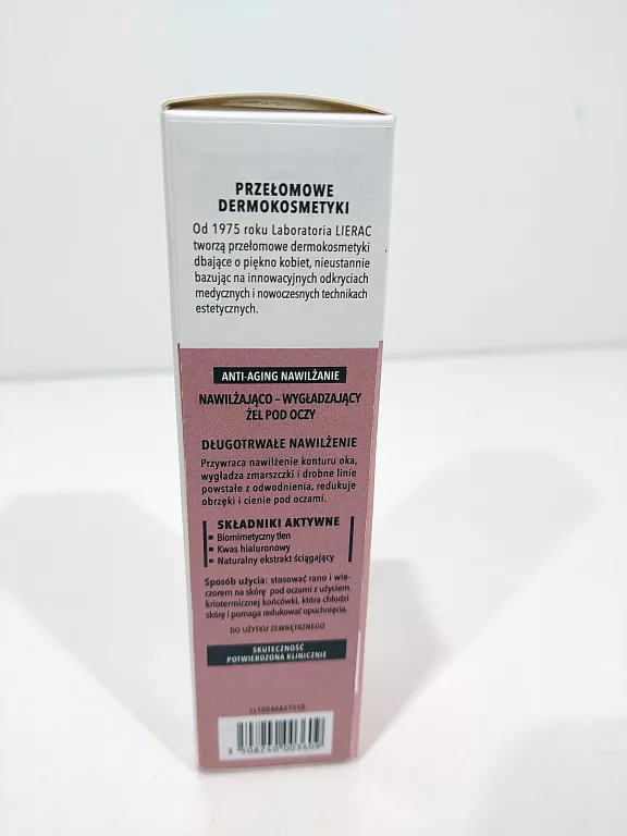 LIERAC HYDRAGENIST ŻEL POD OCZY 15ML