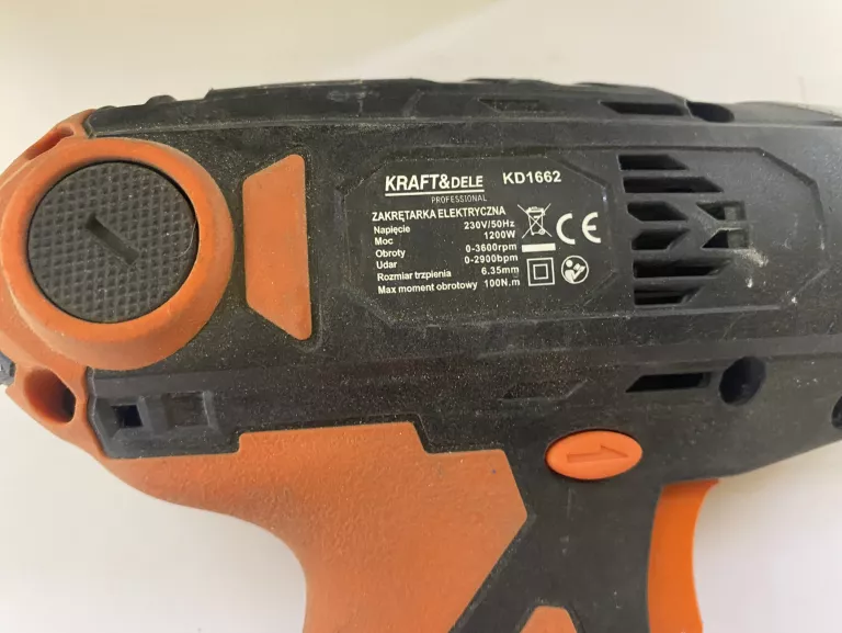 ZAKRĘTARKA ELEKTRYCZNA KRAFT&DELE KD 1662