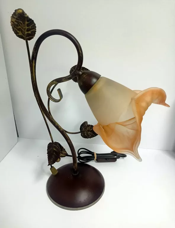 ORYGINALNA STYLOWA LAMPKA NOCNA KWIAT