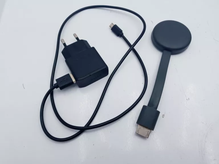 PRZYSTAWKA SMART TV GOOGLE CHROMECAST + ŁAD