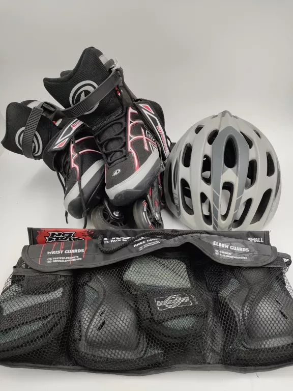 ROLKI ROLLERBLADE SIRIO 42,5 + OCHRANIACZE I KASK