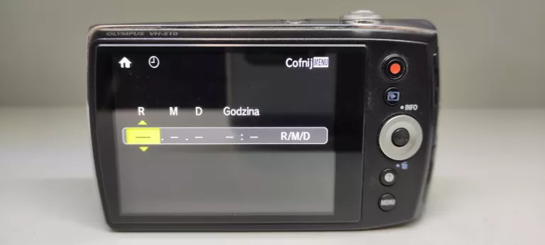 APARAT OLYMPUS VH-510 FULL HD NIE ŁADUJE BATERIA