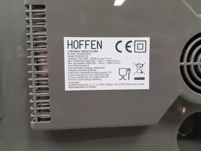 HOFFEN LODÓWKA TURYSTYCZNA ECB0202-22
