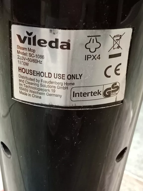 MOP PAROWY VILEDA 1550 W / 200 ML