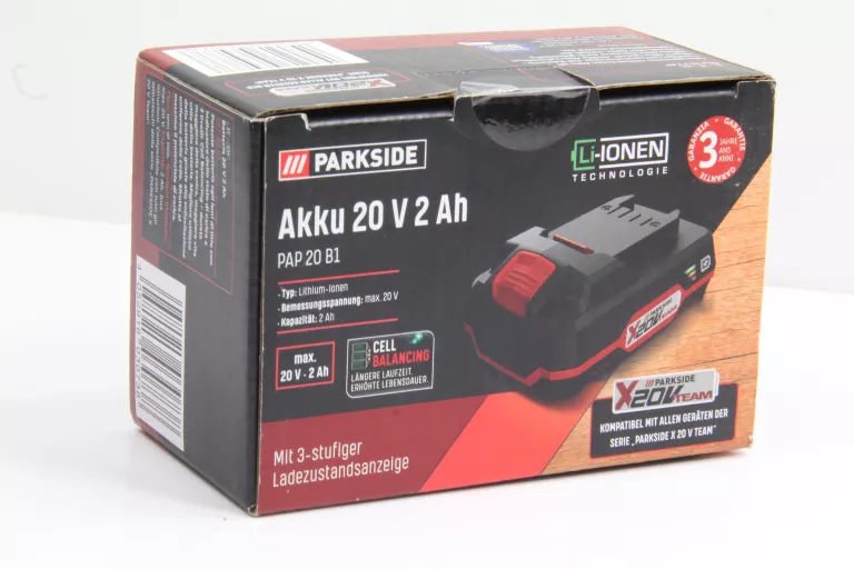 AKUMULATOR PARKSIDE AKKU 20 V 2 AH