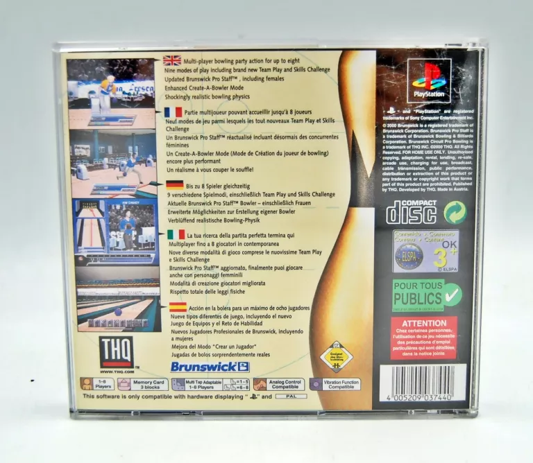 BRUNSWICK CIRCUIT PRO BOWLING 2 SONY PLAYSTATION