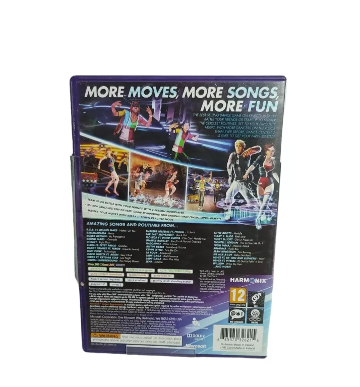 GRA NA XBOX 360 DANCE CENTRAL 2