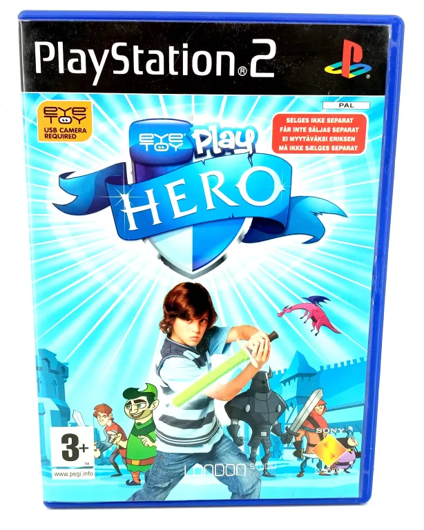 GRA PS2 EYETOY PLAY HERO