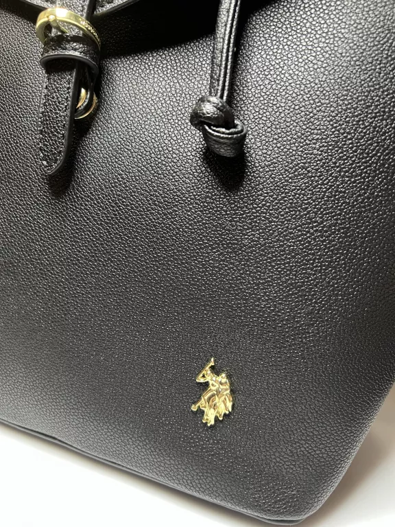 PLECAK U.S. POLO ASSN CZARNY