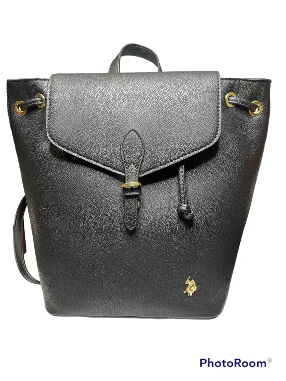PLECAK U.S. POLO ASSN CZARNY