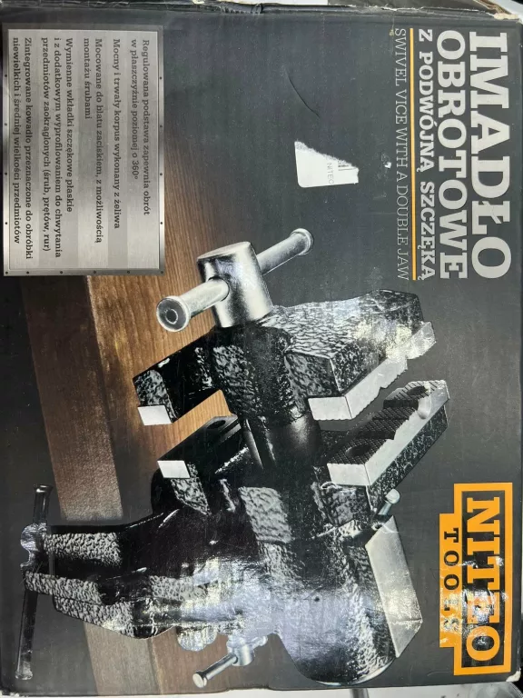 IMADŁO OBROTOWE NITEO TOOLS Z PODWÓJNĄ SZCZĘKĄ