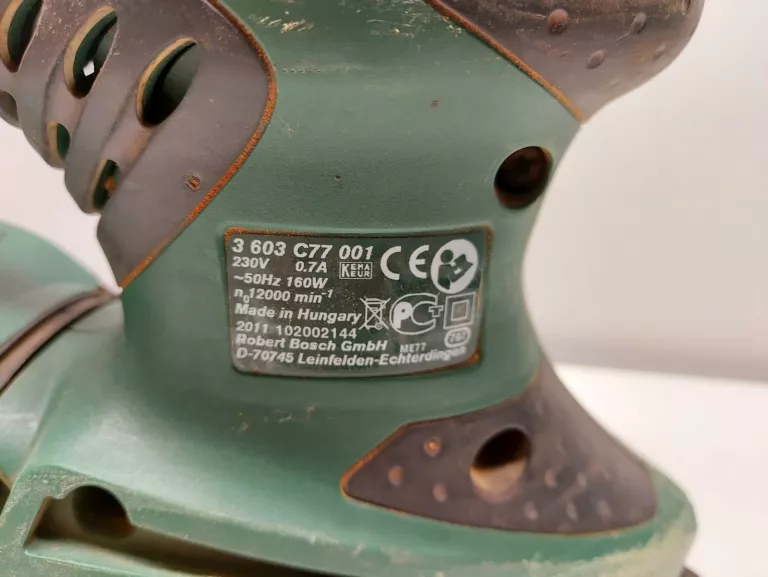 SZLIFIERKA OSCYLACYJNA BOSCH PSM 160A