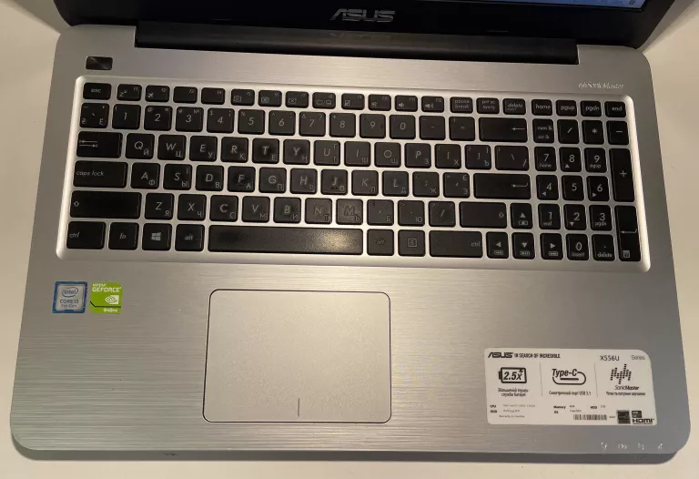 LAPTOP ASUS X556U INTEL I3-7100U 6GB 1TB