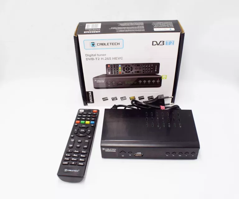 DEKODER DVB-T2 CABLETECH URZ0336B